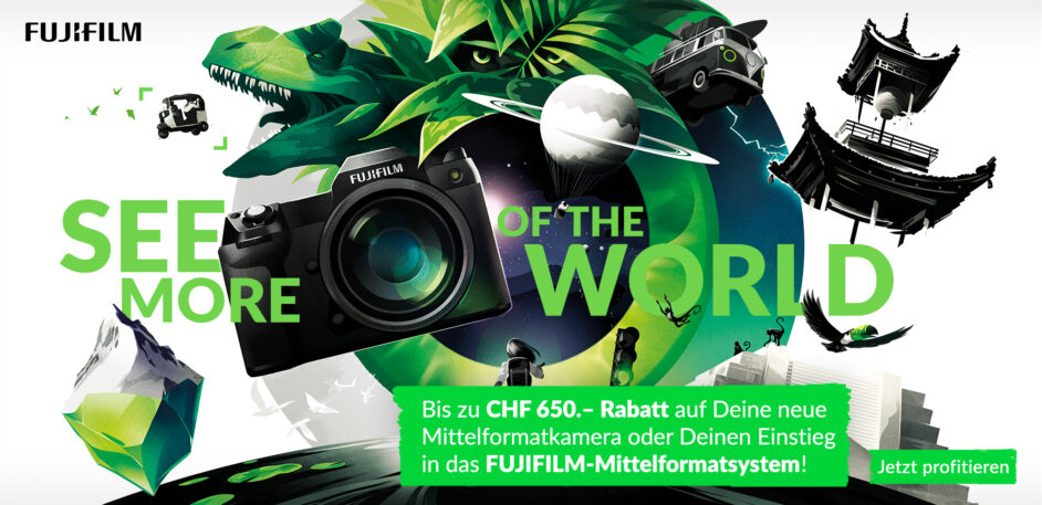FUJIFILM-GFX-Kampagne «SEE MORE OF THE WORLD»